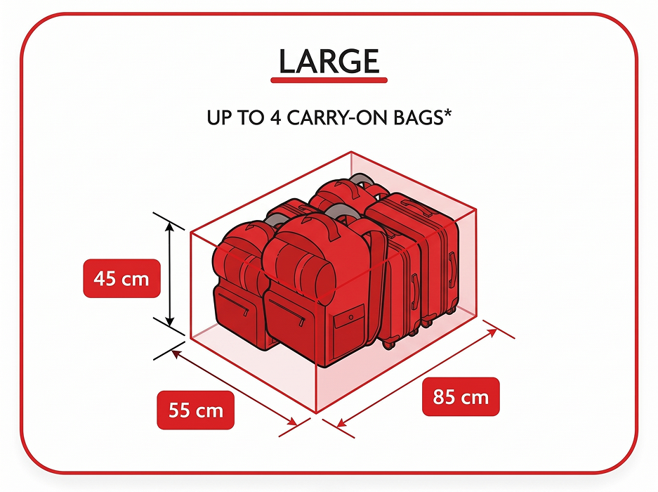 Grand casier - pour 1 grande valise