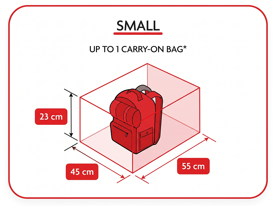 Petit casier - pour 1-2 sacs à dos